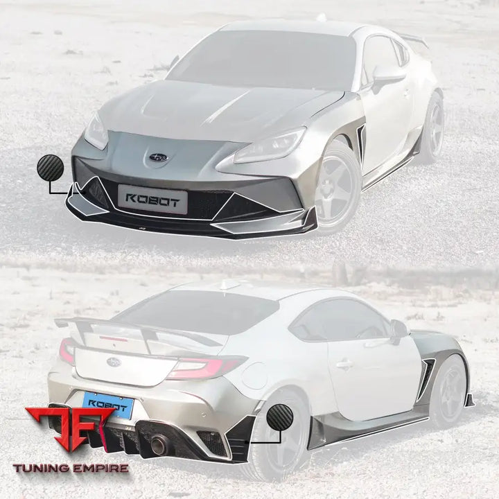 ROBOT Toyota GR86 ZN8 / BRZ ZD8 Complete Narrow Body Kit - Full Body Kits