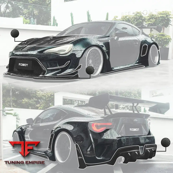 ROBOT Toyota GT86 / BRZ / FRS FRP Complete Body Kit - Full Body Kits