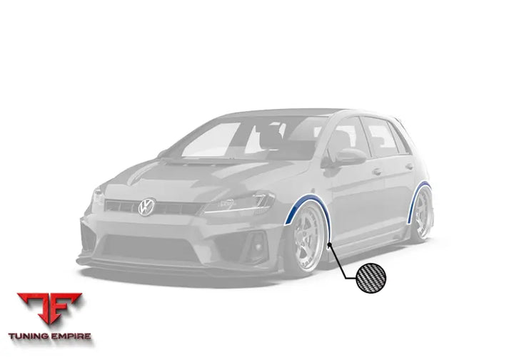 ROBOT Volkswagen Golf / GTI / Golf R MK7 MK7.5 Front & Rear Arches - Fenders & Wheel Arches
