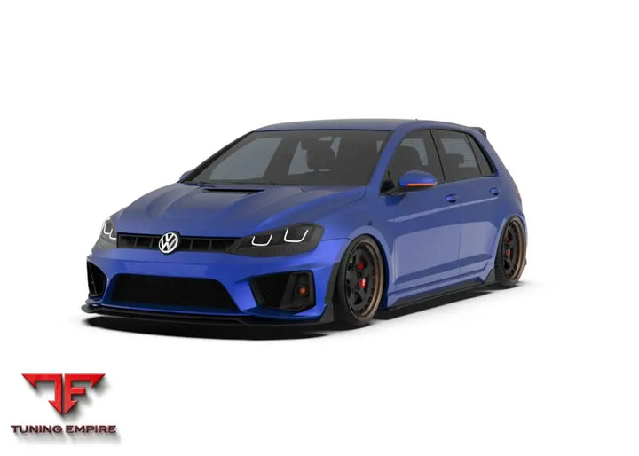 ROBOT Volkswagen Golf / GTI / Golf R MK7 MK7.5 FRP Complete Front Bumper - Front Bumpers & Splitters