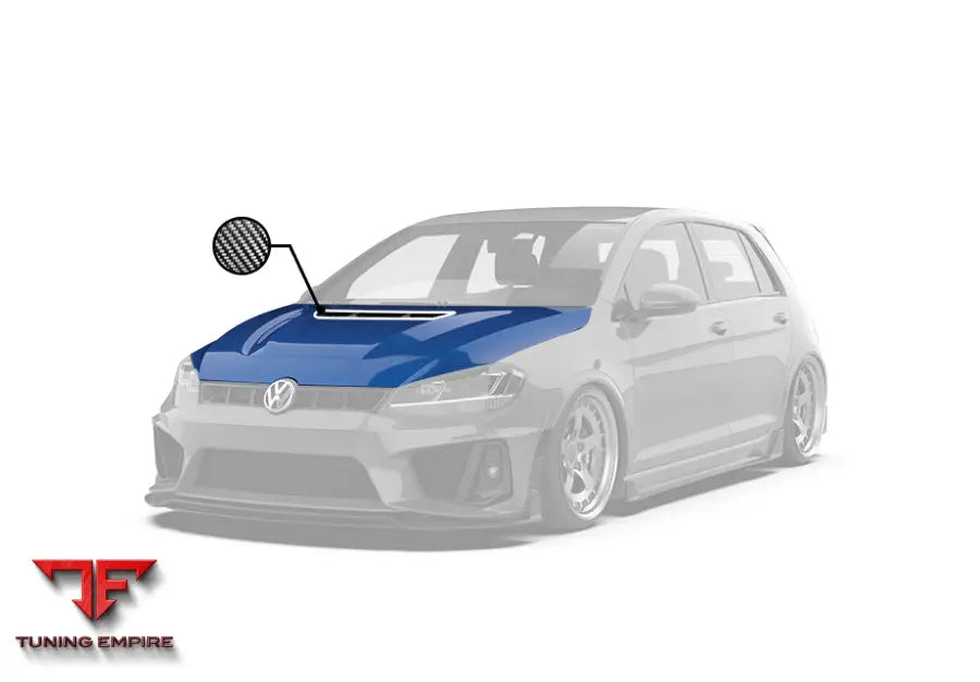 ROBOT Volkswagen Golf / GTI / Golf R MK7 MK7.5 Hood / Bonnet - Bonnets & Hoods