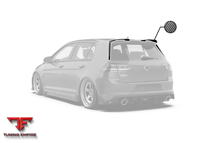 ROBOT Volkswagen Golf / GTI / Golf R Rear Spoiler (Mk 7.5 Only) - Spoilers & Rear Wings