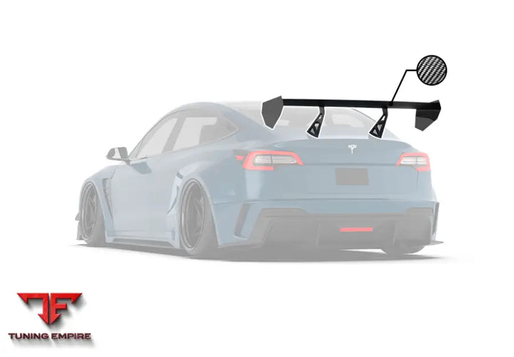 ROBOT Widebody Tesla Model 3 ’HACKER’ Spoiler Options - Spoilers & Rear Wings