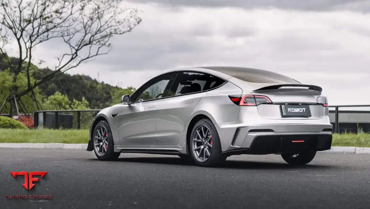 ROBOT Widebody Tesla Model 3 ’HACKER’ Spoiler Options - Spoilers & Rear Wings