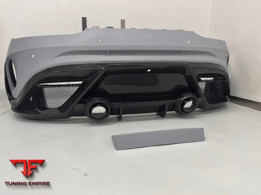 ROBOT Works Mercedes AMG GT Rear Bumper & Diffuser - Rear Bumpers & Diffusers