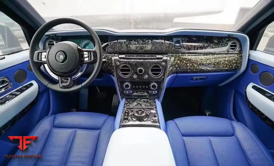 ROLLS-ROYCE CULLINAN CARBON FIBER INTERIOR TRIM CENTER PANEL