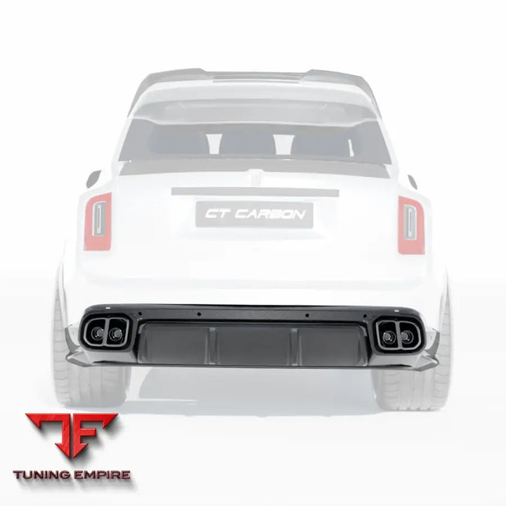 ROLLS ROYCE CULLINAN CARBON FIBRE DIFFUSER AND TIPS - CT CARBON