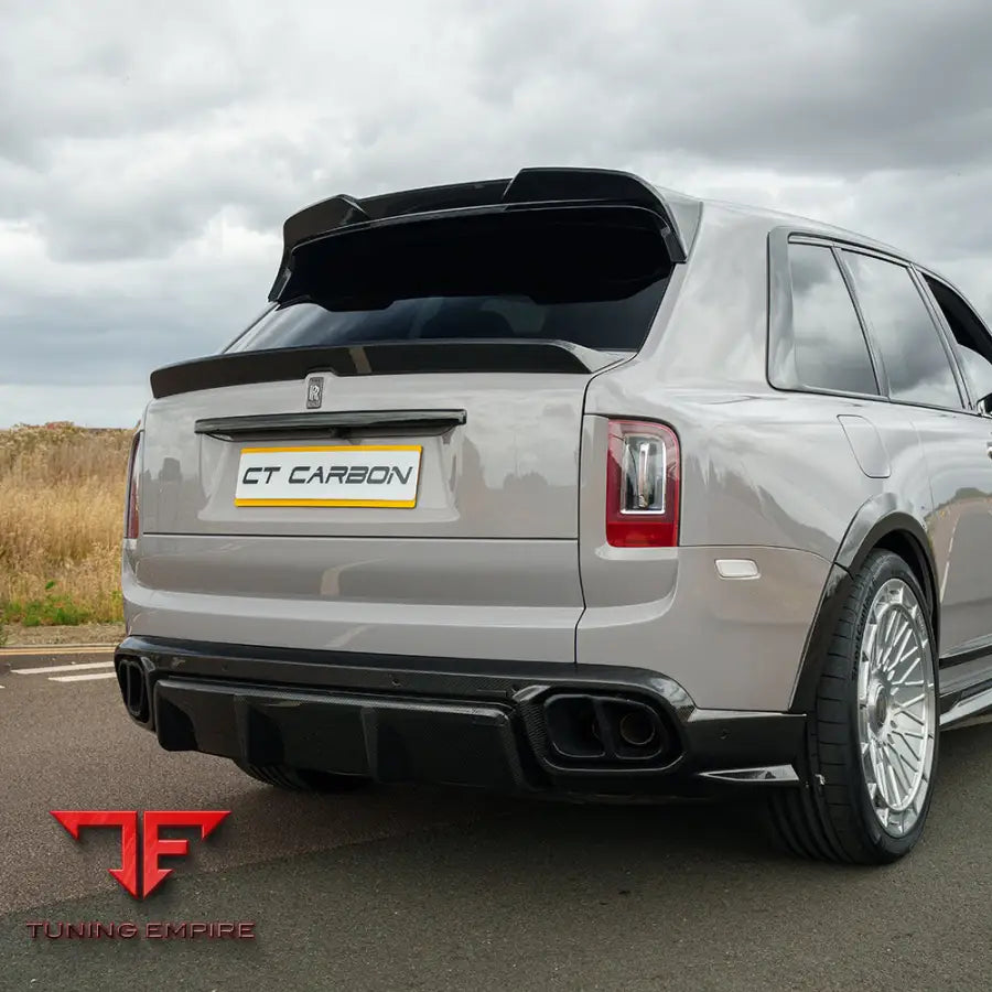 ROLLS ROYCE CULLINAN CARBON FIBRE DIFFUSER AND TIPS - CT CARBON
