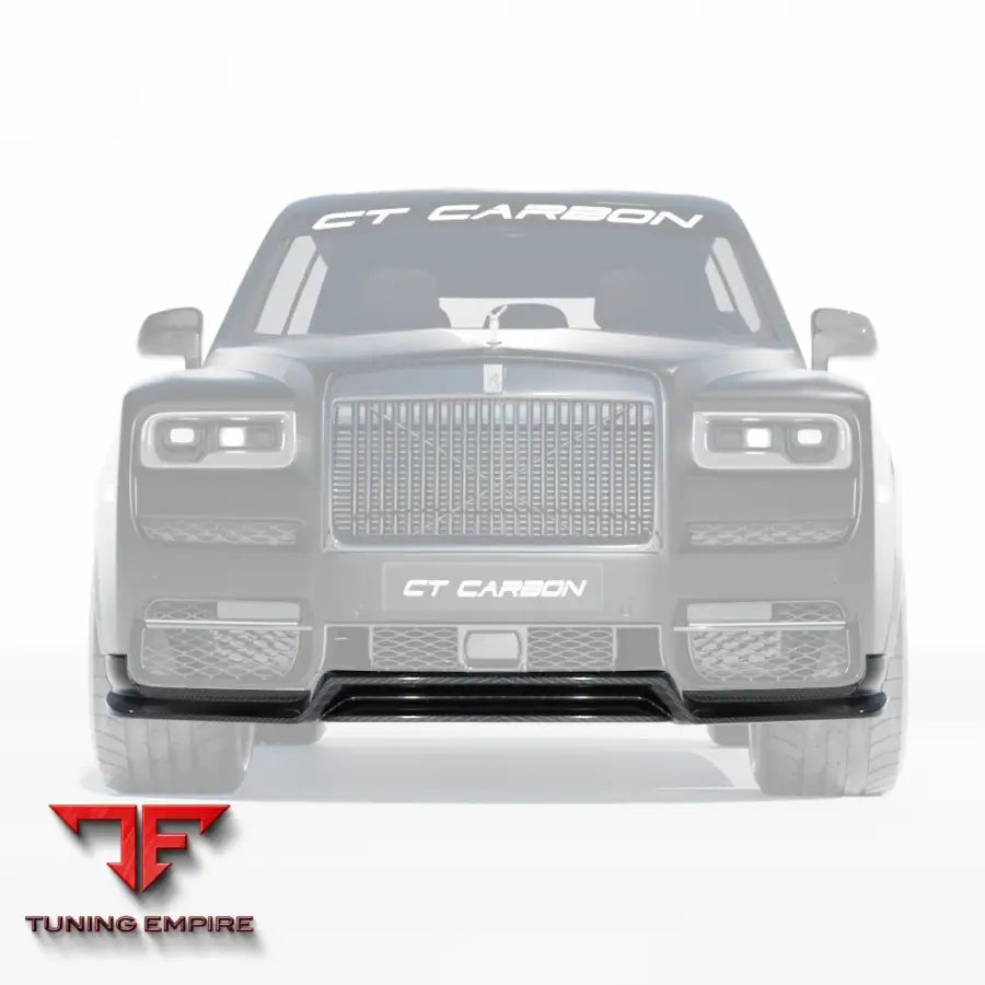 ROLLS ROYCE CULLINAN CARBON FIBRE SPLITTER - CT CARBON