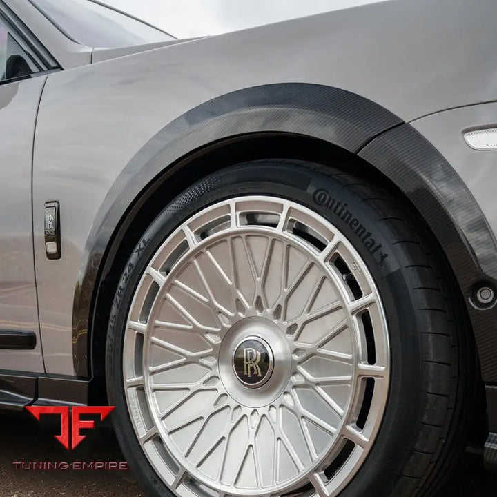 ROLLS ROYCE CULLINAN CARBON FIBRE WHEEL ARCH EXTENSIONS - CT CARBON