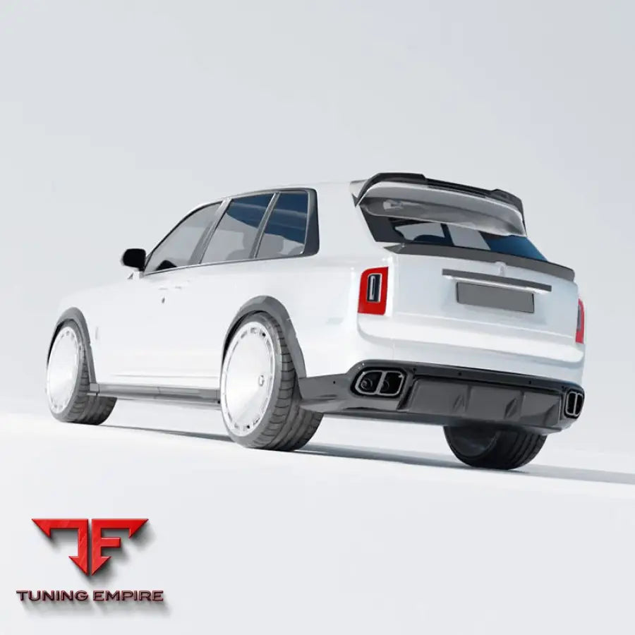 ROLLS-ROYCE CULLINAN DRY CARBON FIBER REAR BUMPER DIFFUSER
