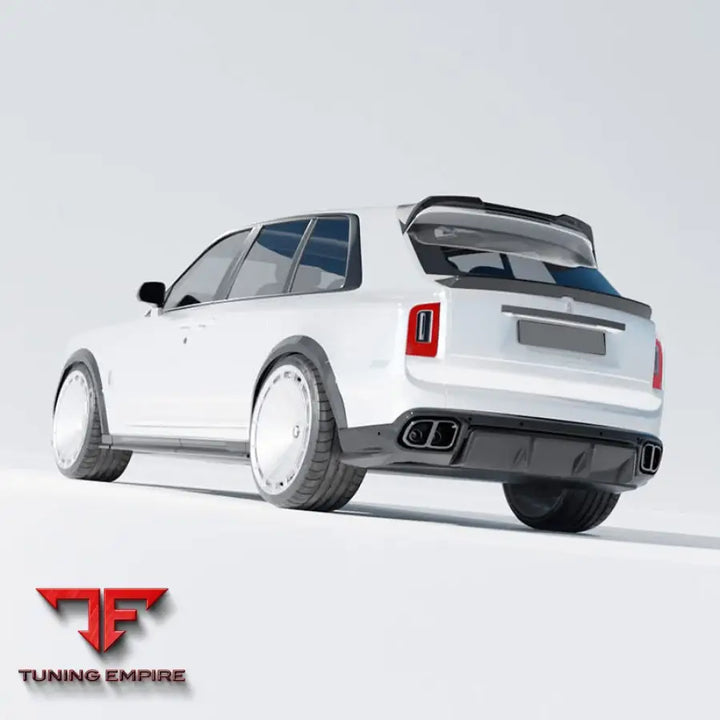 ROLLS-ROYCE CULLINAN DRY CARBON FIBER REAR BUMPER DIFFUSER
