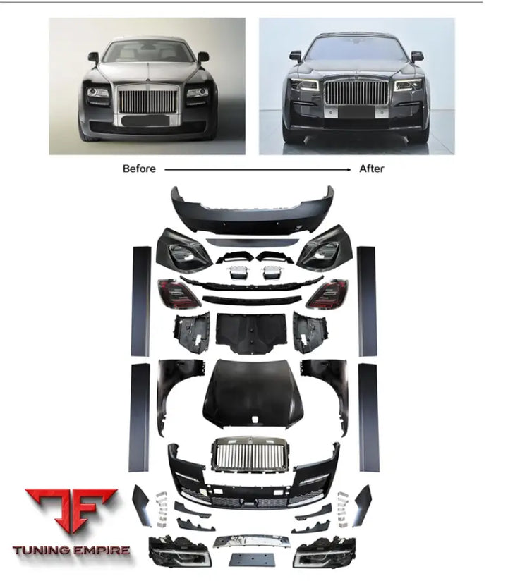 ROLLS-ROYCE GHOST 1 UPGRADE TO 2021-2024Y BODY KIT