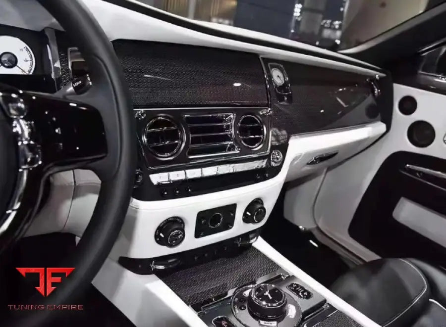 ROLLS-ROYCE GHOST CARBON FIBER INTERIOR TRIM CENTER PANEL