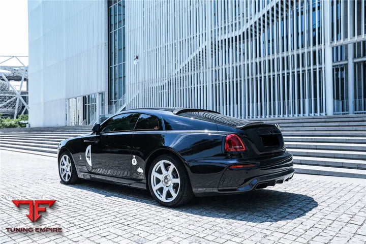 ROLLS-ROYCE WRAITH BKSS STYLE PARTIAL CARBON FIBER FULL BODY KIT BSD