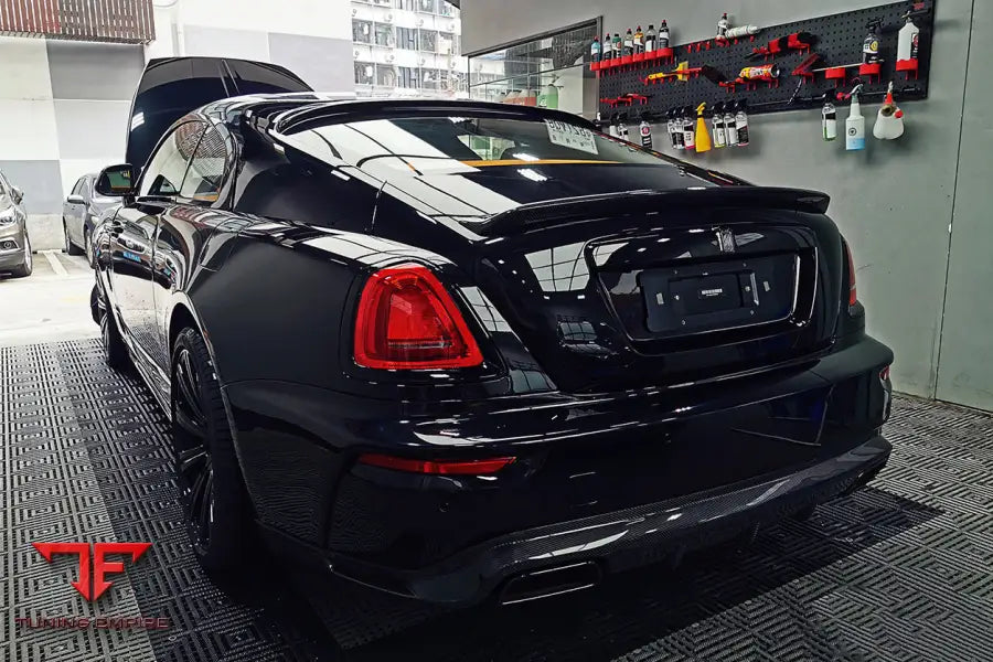 ROLLS-ROYCE WRAITH BKSSII STYLE CARBON FIBER TRUNK SPOILER BSD
