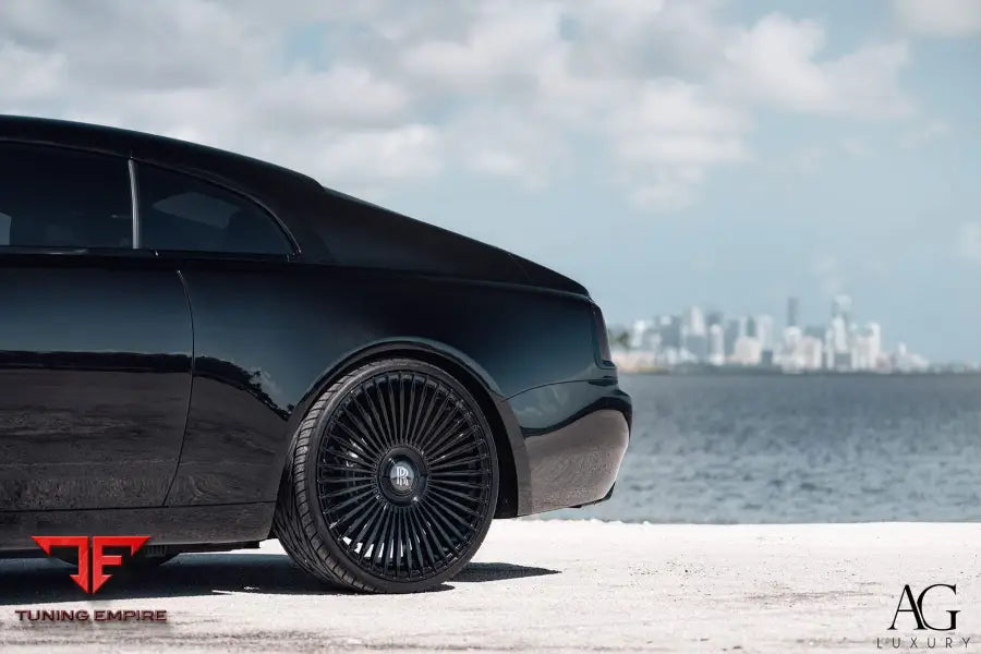 Rolls-Royce Wraith on custom forged wheels