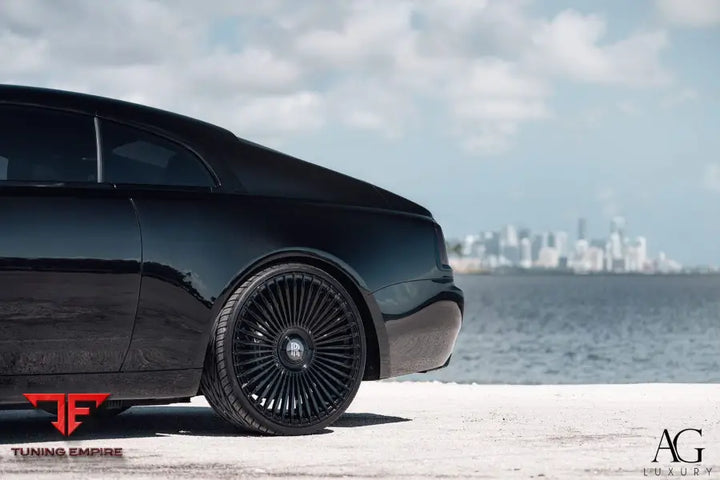 Rolls-Royce Wraith on custom forged wheels