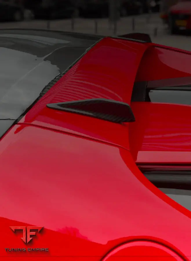 ROOF DIFFUSER FINS FOR FERRARI 296 GTB - Price on request - Body Kit