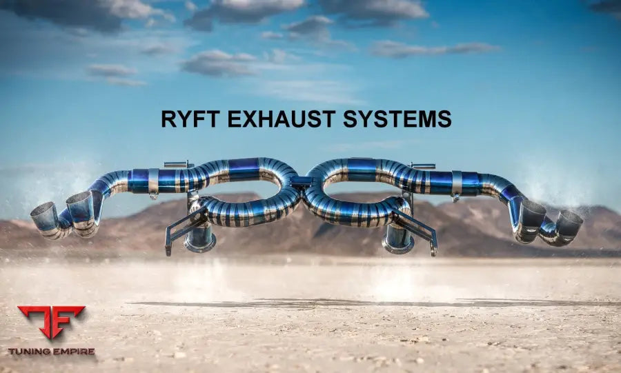 RYFT MCLAREN SENNA TITANIUM PERFORMANCE EXHAUST