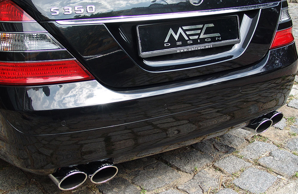 MEC Design W221 S Class Front Muffler spare pipes (none AMG)