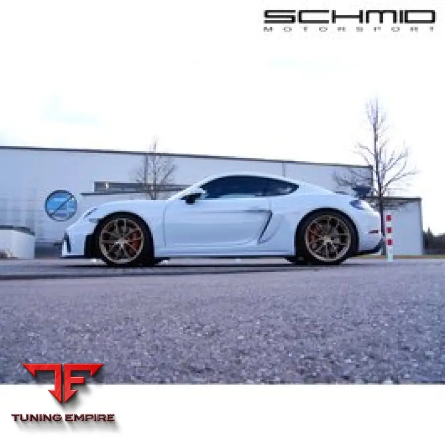 SCHMID MOTORSPORT PORSCHE 718 BOXSTER GTS WITH OPF 2.0 2.5 SPORT CATALYSTS & OPF DELETE - Exhaust System