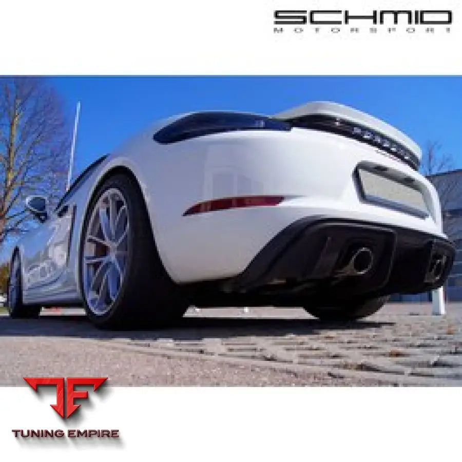SCHMID MOTORSPORT PORSCHE 718 BOXSTER GTS WITH OPF 4.0 RACING PURE EXHAUST - Exhaust System