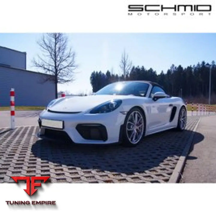 SCHMID MOTORSPORT PORSCHE 718 BOXSTER GTS WITH OPF 4.0 RACING SWITCH VALVE CONTROL - Performance Package