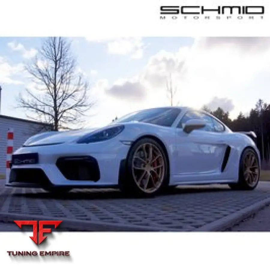 SCHMID MOTORSPORT PORSCHE 718 BOXSTER T WITH OPF 2.0 2.5 SPORT CATALYSTS & OPF DELETE - Exhaust System