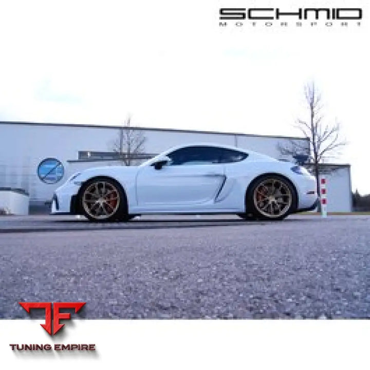 SCHMID MOTORSPORT PORSCHE 718 CAYMAN GT4 WITH OPF 4.0 RACING PURE EXHAUST