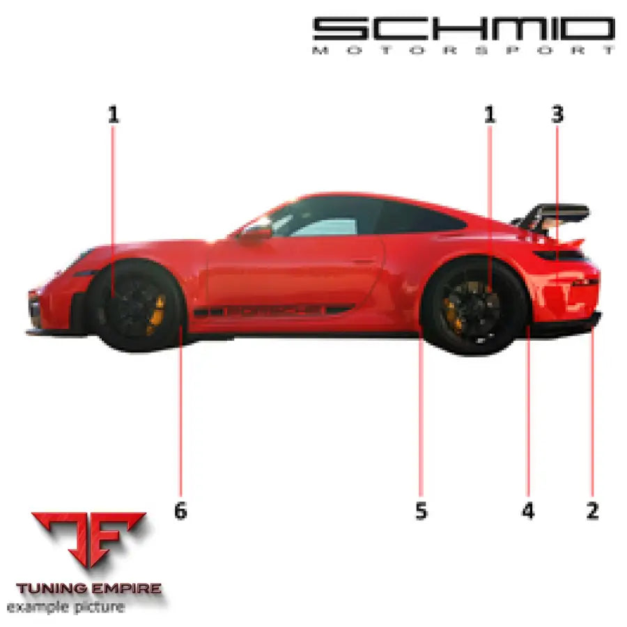 SCHMID MOTORSPORT PORSCHE 992 GT3 MK2 TRACK POWER PACKAGE
