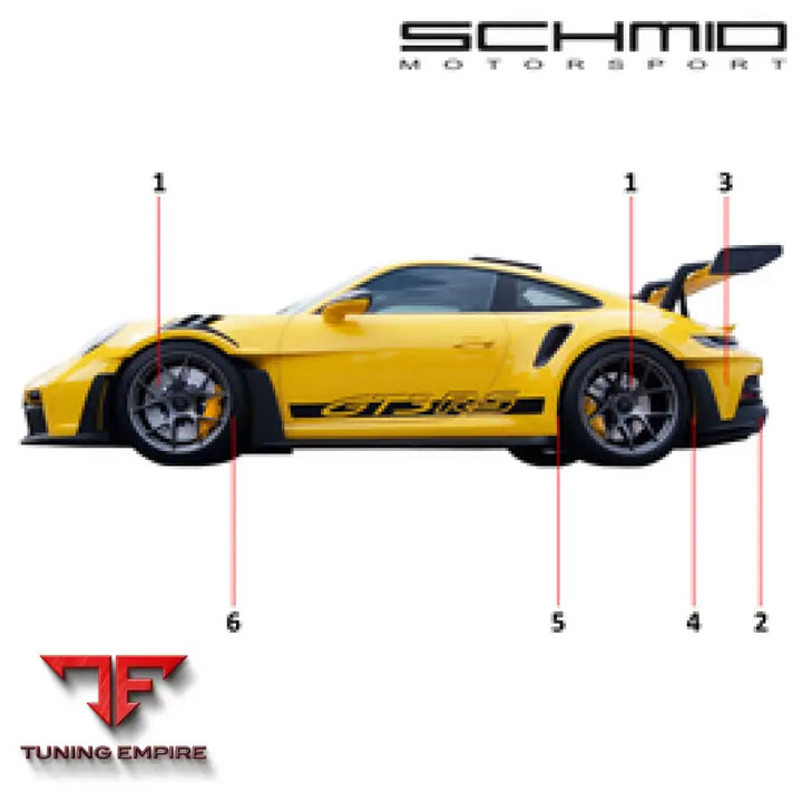 SCHMID MOTORSPORT PORSCHE 992 GT3 RS MK1 TRACK POWER PACKAGE
