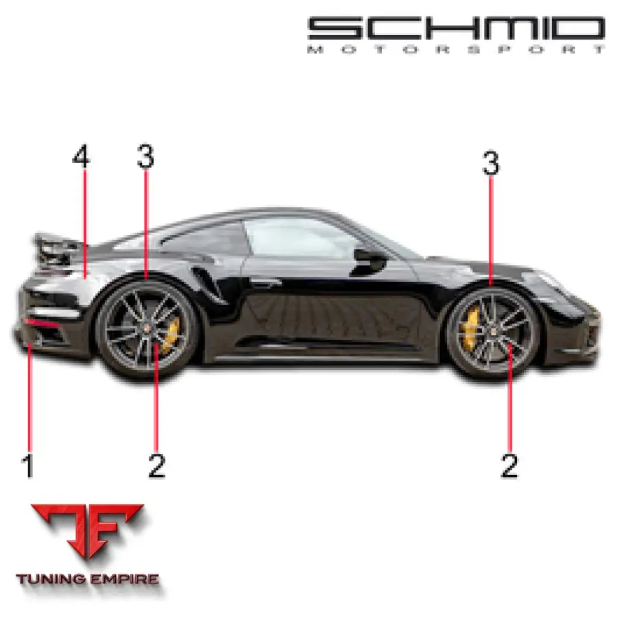 SCHMID MOTORSPORT PORSCHE 992 TURBO -S TRACK POWER PACKAGE