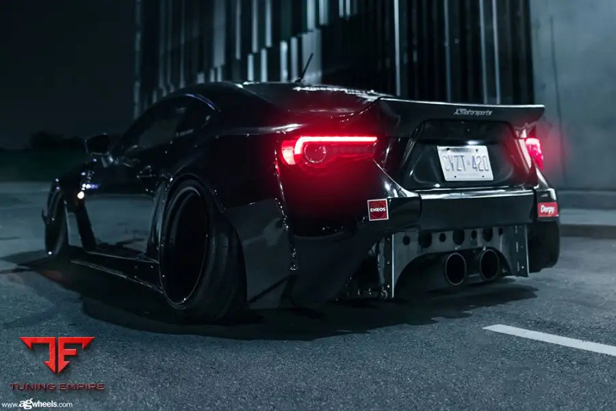 SCION FR-S on custom forged wheels