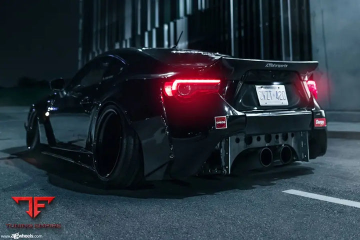 SCION FR-S on custom forged wheels