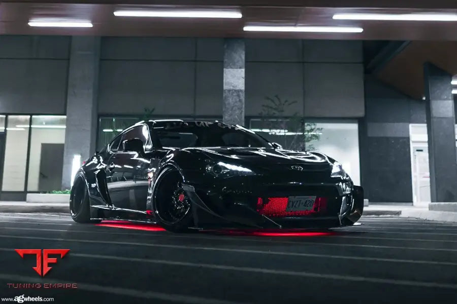 SCION FR-S on custom forged wheels