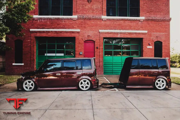 SCION XB on custom forged wheels