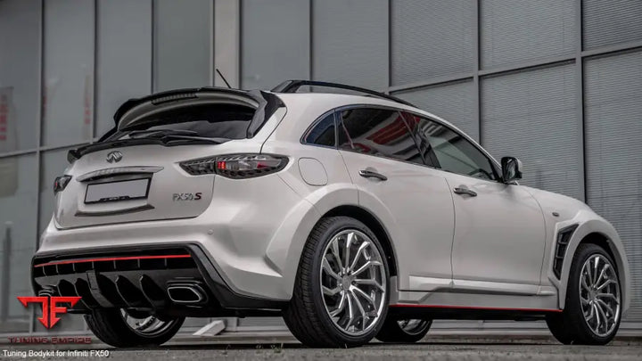 SCL Performance QX70 front splitter