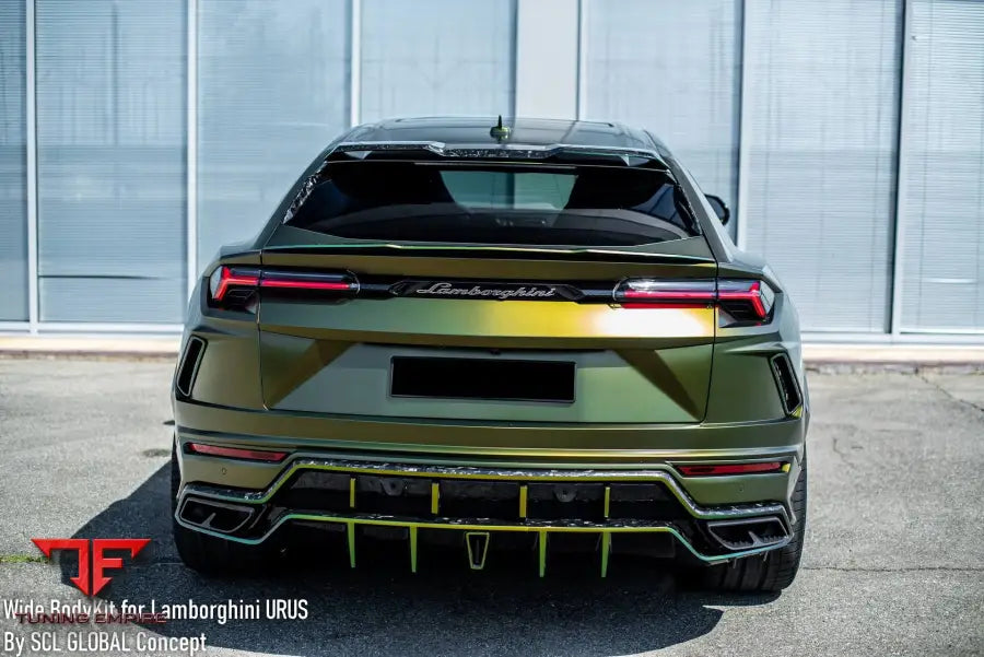 SCL Performance Urus GT rear wing