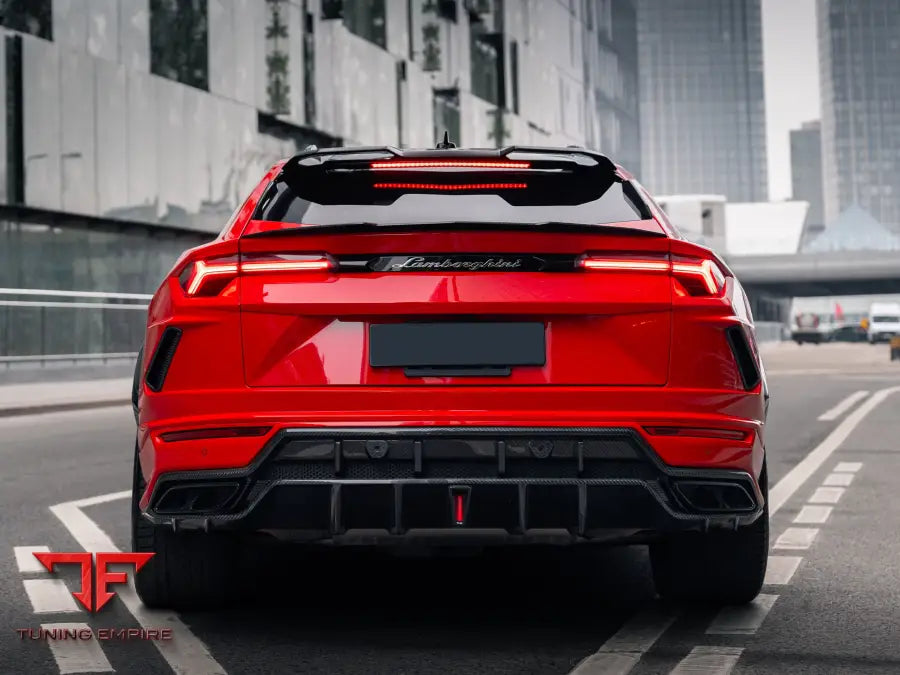 SCL Performance Urus carbon rear wing