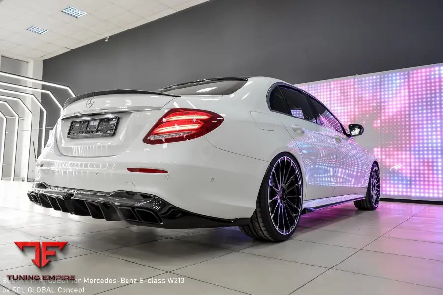 SCL Performance E-Class W213 rear apron