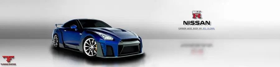 SCL Performance Nissan GT-R R35 Gojira widebody kit