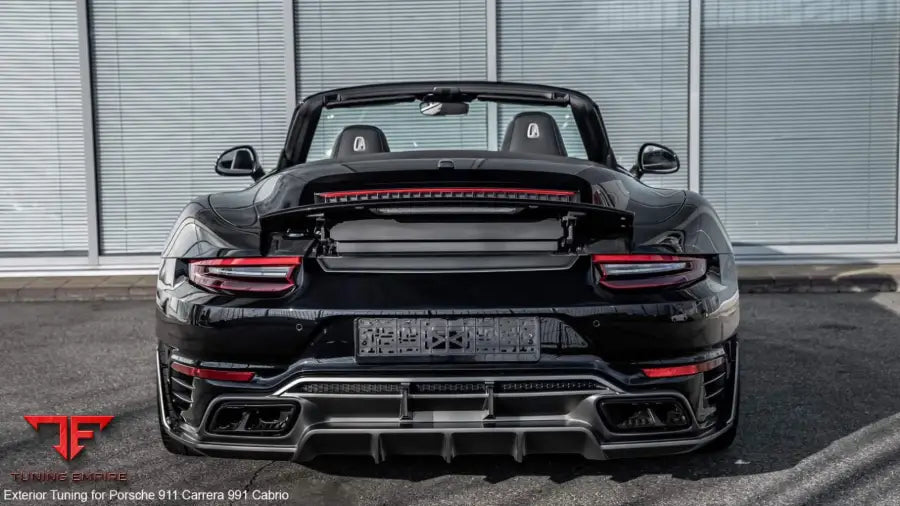SCL Performance 991 Cabriolet wide quarters