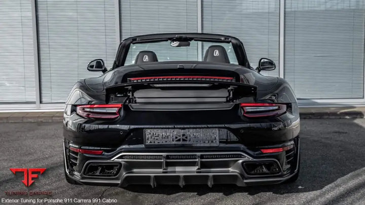 SCL Performance 991 Cabriolet wide quarters