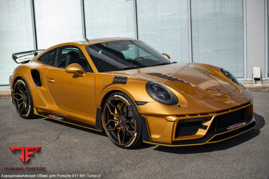 SCL Performance 991 Turbo S front fascia