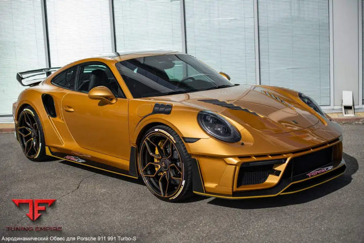 SCL Performance 991 Turbo S front fascia
