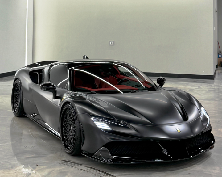 FERRARI SF90 FORGED WHEELS AND CARBON KIT