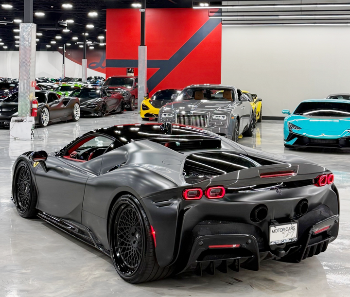 FERRARI SF90 FORGED WHEELS AND CARBON KIT