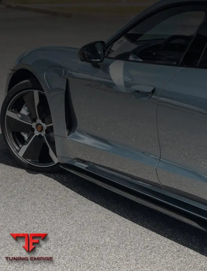 SIDE SKIRTS DIFFUSER BLADES FOR PORSCHE TAYCAN TURBO - Price on request - Body Kit