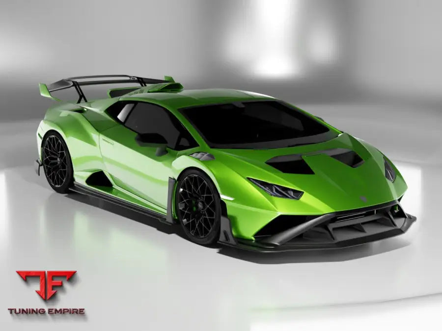 SIDE SKIRTS DIFFUSERS WITH UPRIGHT SPLITTER FOR HURACAN STO - Price on request - Body Kit
